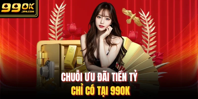 Chuỗi ưu đãi tiền tỷ chỉ có tại 99OK